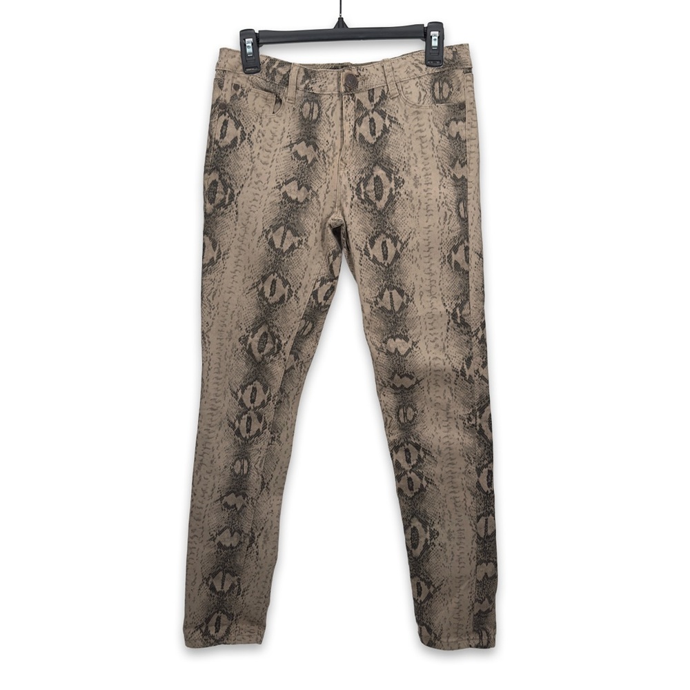 YUKA Animal Print Skinny Jeans size 28
